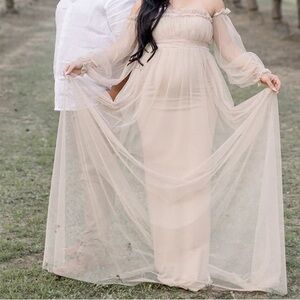 Anyuta couture maternity dress